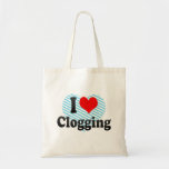 I love Clogging Tote Bags