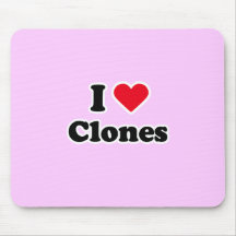 I love clones mouse pad