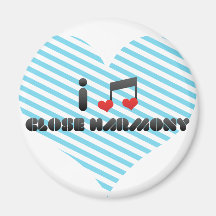 I Love Close Harmony Fridge Magnets
