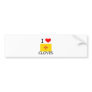 I Love Clovis New Mexico Bumper Sticker