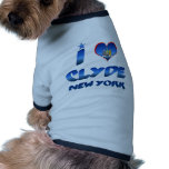 I love Clyde, New York pet clothing