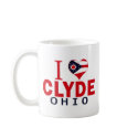 I love Clyde, Ohio mugs