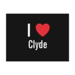 I love Clyde postcards