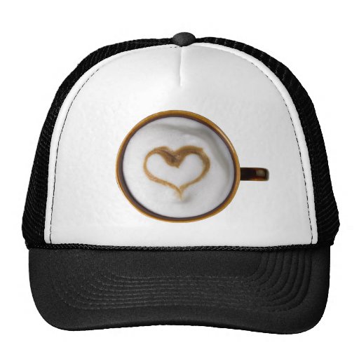 I Love Coffee 03 Mesh Hat