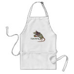I Love Coffee: Mouse: Original Freehand Art Aprons