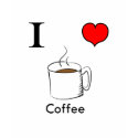 I Love Coffee women t-shirts
