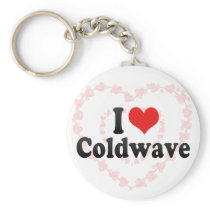 I Love Coldwave Key Chains