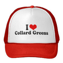 I Love Collard Greens Trucker Hats