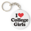 I Love College Girls keychains