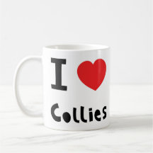 I love Collies mug