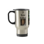 I love collies travel mug w/pics x5