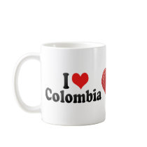 I Love Colombia Mug
