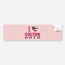 I love Colton, Ohio Bumper Sticker