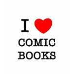 I Love Comic Books Tee Shirt