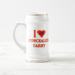 I LOVE CONCEALED CARRY mugs