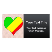 I Love Congo Brazzaville Picture Card