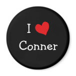 I Love Conner magnets