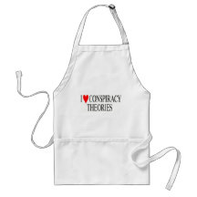 I Love Conspiracy Theories Apron