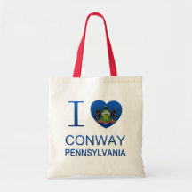 I Love Conway, PA Bag