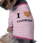 I Love Cookies pet clothing