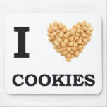 I Love Cookies mousepads