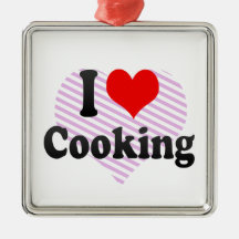 I love Cooking Ornaments