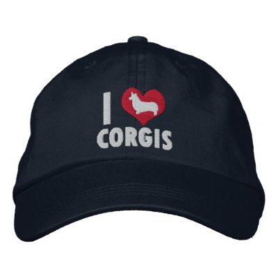 I Love Corgis Embroidered Hat Embroidered Baseball Caps I Love Corgis Embroidered Hat Embroidered Baseball Caps
