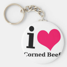I love Corned Beef Keychain