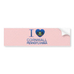 I Love Cornwall, PA bumper stickers