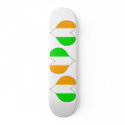 I Love Cote Divoire skateboards