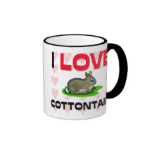 I Love Cottontails Mug