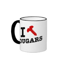 I love cougars - cougar hunter mugs