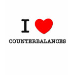 I Love Counterbalances t-shirts