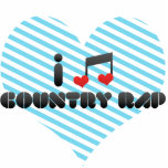 I Love Country Rap photo sculptures