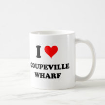 I Love Coupeville Wharf Mug