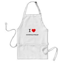 I Love Coupeville Wharf Washington Aprons