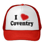 I Love Coventry Trucker Hats