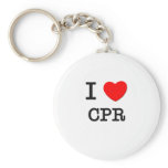 I Love Cpr keychains