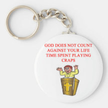 I love craps keychains