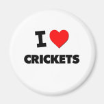 I love Crickets Fridge Magnet