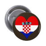 I Love Croatia Button