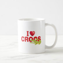 i love crocs mug