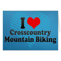 I love Crosscountry Mountain Biking Cards