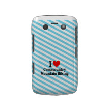 I love Crosscountry Mountain Biking Blackberry Bold Cover