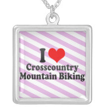 I love Crosscountry Mountain Biking Custom Jewelry