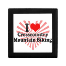 I love Crosscountry Mountain Biking Jewelry Box