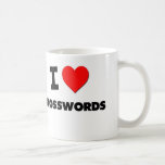 I love Crosswords Coffee Mugs