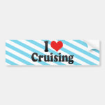 I Love Cruising Bumper Sticker