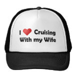 I Love Cruising... Wife Mesh Hats