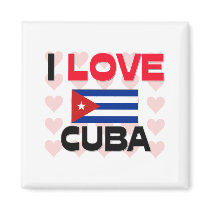 I Love Cuba magnets